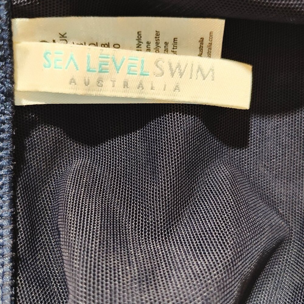 Sea Level Swim Australia Women's Size‎ 12 Eco Essentials Frill 1 Piece Swimsuit View 6